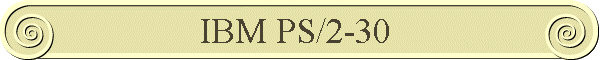 ibm ps/2-30