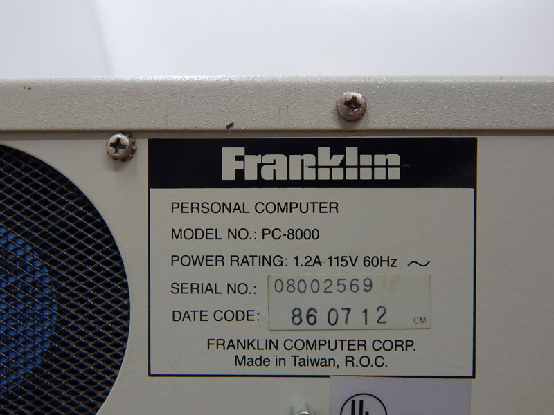 franklin pc8000